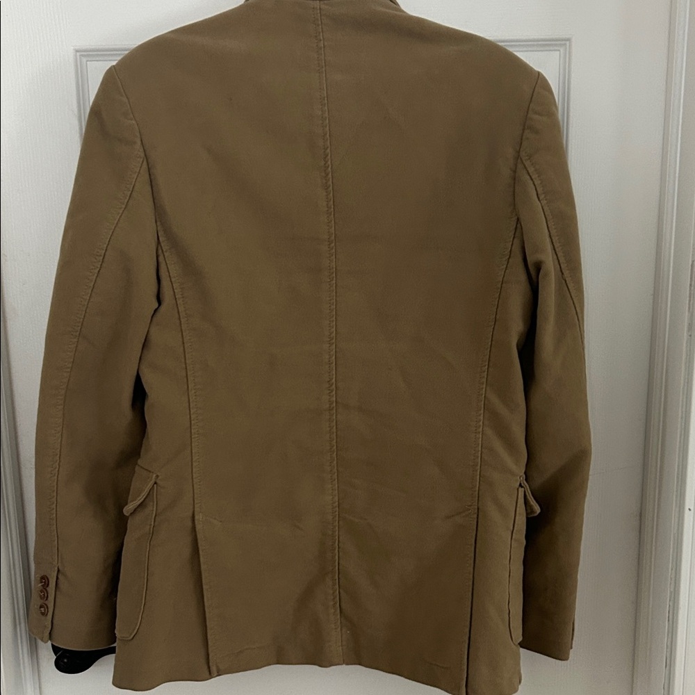 Zara Man Tan/ suede Blazer size Medium - Picture 6 of 8